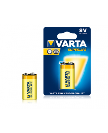 Baterie VARTA Superlife, E-Block, 9V 6F22 - 1 szt