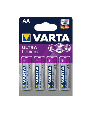 Baterie VARTA Professional Lithium, Mignon AA  - 4 szt