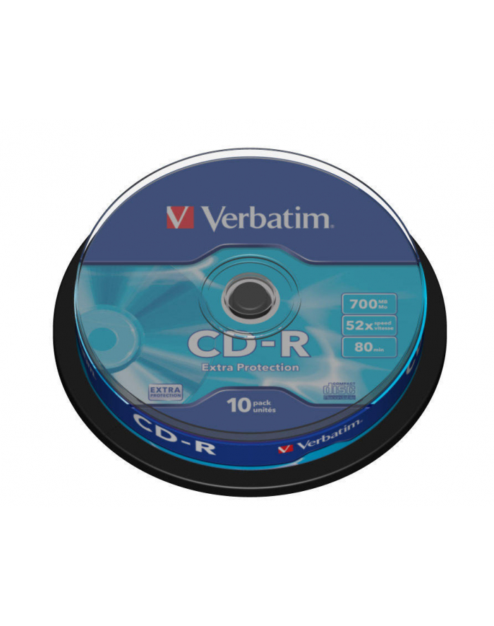 Verbatim CD-R [ cake box 10 | 700MB | 52x | DataLife ] główny