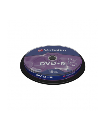 Verbatim DVD+R [ cake box 10 | 4.7GB | 16x | matte silver ] nr 2