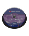 Verbatim DVD+R [ cake box 10 | 4.7GB | 16x | matte silver ] - nr 10