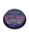 Verbatim DVD+R [ cake box 10 | 4.7GB | 16x | matte silver ] - nr 14