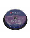 Verbatim DVD+R [ cake box 10 | 4.7GB | 16x | matte silver ] - nr 16