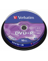 Verbatim DVD+R [ cake box 10 | 4.7GB | 16x | matte silver ] - nr 18