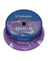 Verbatim DVD+R [ cake box 25 | 4.7GB | 16x | matte silver ] - nr 14