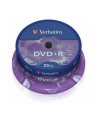 Verbatim DVD+R [ cake box 25 | 4.7GB | 16x | matte silver ] - nr 1