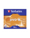 Verbatim DVD-R [ jewel case 5 | 4.7GB | 16x | matte silver ] - nr 7