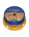 Verbatim DVD-R [ cake box 25 | 4.7GB | 16x | matte silver ] - nr 9