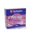 Verbatim DVD+R DL [ jewel case 5 | 8.5GB | 8x | matte silver ] - nr 8