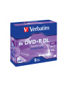Verbatim DVD+R DL [ jewel case 5 | 8.5GB | 8x | matte silver ] - nr 18