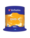 Verbatim DVD-R [ cake box 100 | 4.7GB | 16x | matte silver ] - nr 10