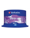 Verbatim DVD+R [ cake box 50 | 4.7GB | 16x | matte silver ] - nr 17