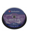 Verbatim DVD+R DL [ cake box 10 | 8.5GB | 8x | matte silver ] - nr 14