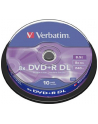 Verbatim DVD+R DL [ cake box 10 | 8.5GB | 8x | matte silver ] - nr 23