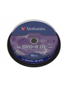 Verbatim DVD+R DL [ cake box 10 | 8.5GB | 8x | matte silver ] - nr 27