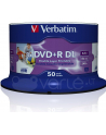 Verbatim DVD+R DL [ spindle 50 | 8,5GB | 8x | wide printable surface ] - nr 35