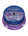 DVD+R DL Verbatim [ spindle 25 | 8,5GB | 8x |  MATT SILVER ] - nr 17