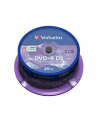 DVD+R DL Verbatim [ spindle 25 | 8,5GB | 8x |  MATT SILVER ] - nr 18