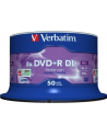 Verbatim DVD+R DL [ spindle 50 | 8,5GB | 8x | matt silver surface ] - nr 18