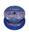 Verbatim DVD+R DL [ spindle 50 | 8,5GB | 8x | matt silver surface ] - nr 31