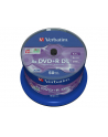 Verbatim DVD+R DL [ spindle 50 | 8,5GB | 8x | matt silver surface ] - nr 7