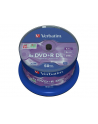 Verbatim DVD+R DL [ spindle 50 | 8,5GB | 8x | matt silver surface ] - nr 9