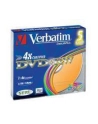 Verbatim DVD+RW [ slim jewel case 5 | 4.7GB | 4x | Colour ] - nr 7