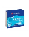 Verbatim CD-R [ slim jewel case 10 | 700MB | 52x | DataLife ] - nr 22