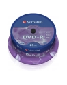 Verbatim DVD+R [ cake box 25 | 4.7GB | 16x | matte silver ] - nr 10