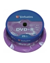 Verbatim DVD+R [ cake box 25 | 4.7GB | 16x | matte silver ] - nr 12