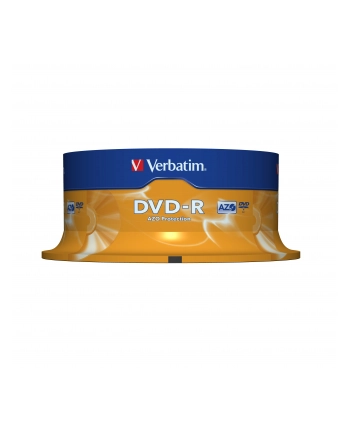 Verbatim DVD-R [ cake box 25 | 4.7GB | 16x | matte silver ]