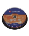 Verbatim DVD-R [ cake box 10 | 4.7GB | 16x | matte silver ] - nr 21