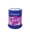 Verbatim DVD+R [ cake box 100 | 4.7GB | 16x | matte silver ] - nr 19