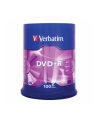 Verbatim DVD+R [ cake box 100 | 4.7GB | 16x | matte silver ] - nr 28