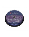 Verbatim DVD+R DL [ cake box 10 | 8.5GB | 8x | matte silver ] - nr 13