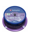 DVD+R DL Verbatim [ spindle 25 | 8,5GB | 8x |  MATT SILVER ] - nr 3