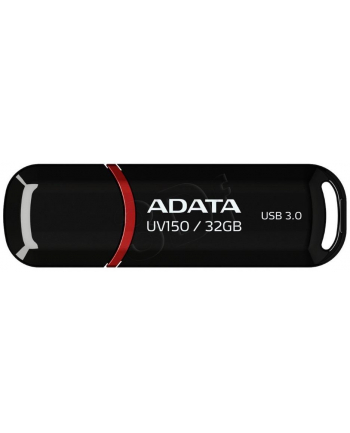 ADATA Flash Disk 32GB USB 3.0 Dash Drive UV150, czarny (R: 90MB/s, W: 20MB/s)