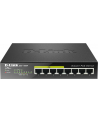 D-LINK DGS-1008P/E 8-port 10/100/1000 Desktop Switch w/ 4 PoE Ports - nr 95