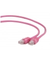 Patch cord ekranowany FTP kat.6e osłonka zalewana 3M różowy - nr 2