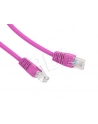 Patch cord ekranowany FTP kat.6e osłonka zalewana 3M różowy - nr 4