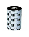 Taśma termotransferowa Zebra 57mm/74mb woskowa,kolor czarny,gilza0,5'' z nacięciami krótka (57mm) - nr 4