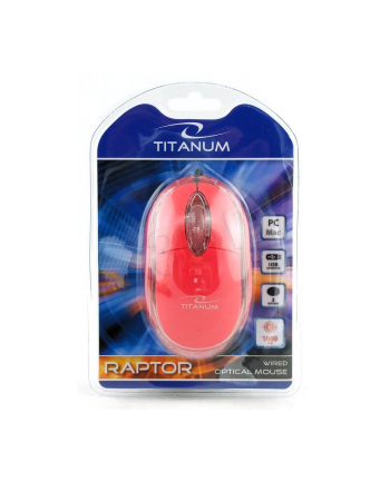 Mysz Przewodowa Titanum , Optyczna 3D, RAPTOR, TM102R