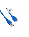 Kabel USB 3.0 AM- Micro BM 1.0m|niebieski - nr 3