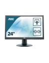 AOC MT LCD - WLED 24'' e2460Pda, 1920x1080, 250cd/m, 20M:1, 5ms, repro, D-Sub, DVI-D, pivot - nr 72