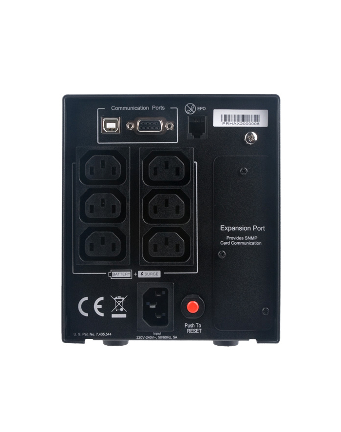 Cyber Power PR750ELCD 675W/USB/RS-232/EPO/AVR/4ms główny