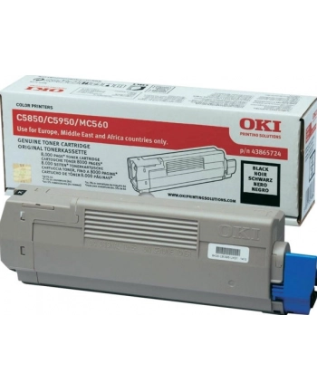 Oki czarny toner do C5850/5950 (8 000 tron)