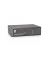 SWITCH 8-PORT 100MB (4-PORTY POE MAX 61.6W) 10.5'''' 19'''' LEVELONE'' - nr 17