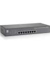 SWITCH 8-PORT 100MB (4-PORTY POE MAX 61.6W) 10.5'''' 19'''' LEVELONE'' - nr 22