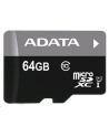 Adata microSDXC Premier 64GB UHS-1/class10 + adapter - nr 9