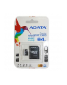 Adata microSDXC Premier 64GB UHS-1/class10 + adapter - nr 24